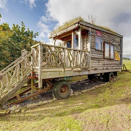 2X Double Bed - Glamping Wagon Dalby Forest Scarborough Kültér fotó