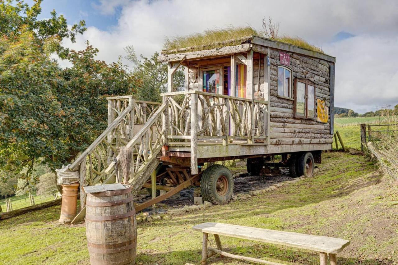 2X Double Bed - Glamping Wagon Dalby Forest Scarborough Kültér fotó