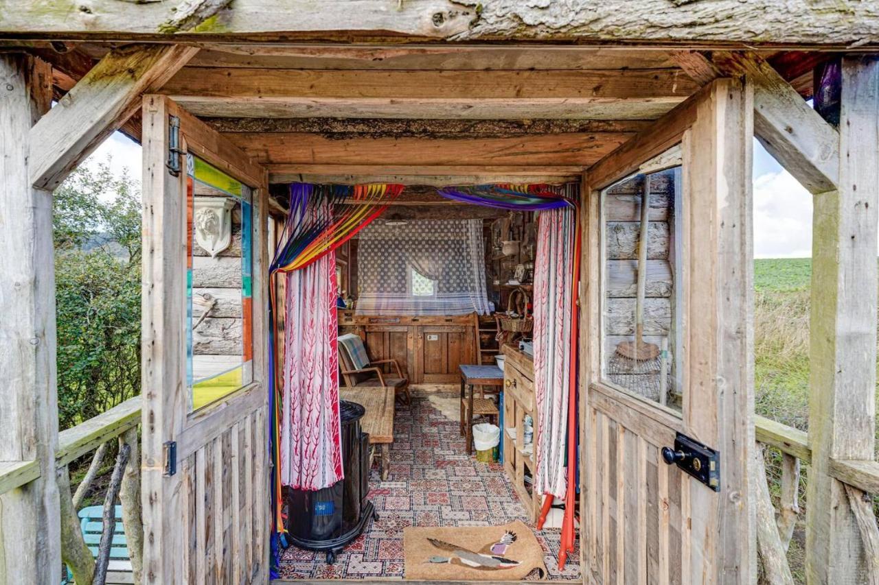2X Double Bed - Glamping Wagon Dalby Forest Scarborough Kültér fotó